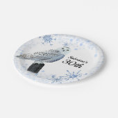 Assiettes En Carton Fête du 30e anniversaire de Owl (Angle)