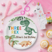 Assiettes En Carton Fête du 3e anniversaire (Fête)