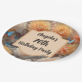 Assiettes En Carton Fête du 70e anniversaire (Angle)