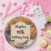 Assiettes En Carton Fête du 90e anniversaire (Fête)