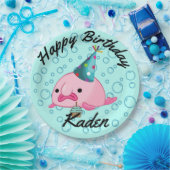 Assiettes En Carton Fête du Blobfish d'anniversaire (Fête)