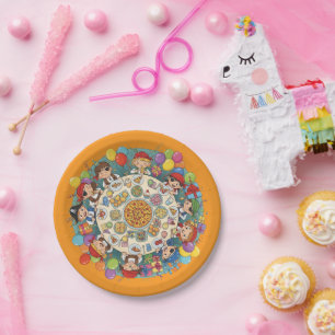 Assiettes En Carton Fête du costume de pirate pour enfants