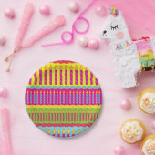 Assiettes En Carton Fête du gâteau d'anniversaire (Fête)