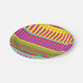 Assiettes En Carton Fête du gâteau d'anniversaire (Angle)