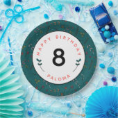 Assiettes En Carton Fête du jardin (Fête)