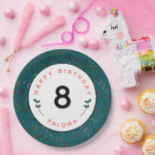 Assiettes En Carton Fête du jardin (Fête)