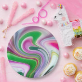 Assiettes En Carton Fête du jardin (Fête)