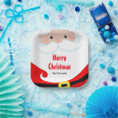 Assiettes En Carton Fête du Père Noël Joyeux Noël (Fête)