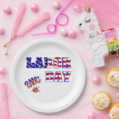 Assiettes En Carton Fête du Travail - (Fête)