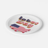 Assiettes En Carton Fête du travail (Angle)