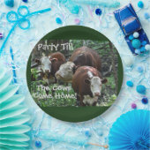 Assiettes En Carton Fête jusqu'à ce que les vaches rentrent à la maiso (Fête)