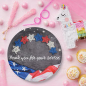 Assiettes En Carton Fête patriotique (Fête)