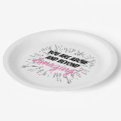 Assiettes En Carton Fête personnalisée (Angle)