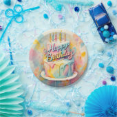 ASSIETTES EN CARTON " FÊTE SUCRE " (Fête)