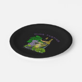 Assiettes En Carton Fête - Vin Tasting Papier Plaque (Angle)