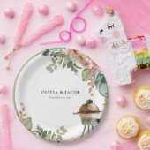 Assiettes En Carton Fêtons avec BBQ Couples Douche (Fête)