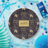 Assiettes En Carton Feu d'artifice du Nouvel An (Fête)