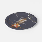 Assiettes En Carton Feu de camp et Camping extérieur Feu de camp fête (Angle)