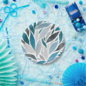 Assiettes En Carton feuille d'arbre (Fête)