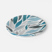 Assiettes En Carton feuille d'arbre (Angle)