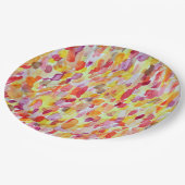 Assiettes En Carton Feuille d'automne (Angle)