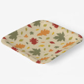 Assiettes En Carton Feuilles automnales Autum (Angulaire)