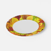 Assiettes En Carton Feuilles d'automne (Angle)