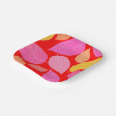 Assiettes En Carton Feuilles d'automne. (Angulaire)