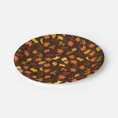 Assiettes En Carton Feuilles d'automne (Angle)