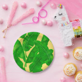 Assiettes En Carton Feuilles de bananes (Fête)