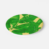 Assiettes En Carton Feuilles de bananes (Angle)