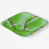 Assiettes En Carton Feuilles par Kenneth Yoncich (Angulaire)