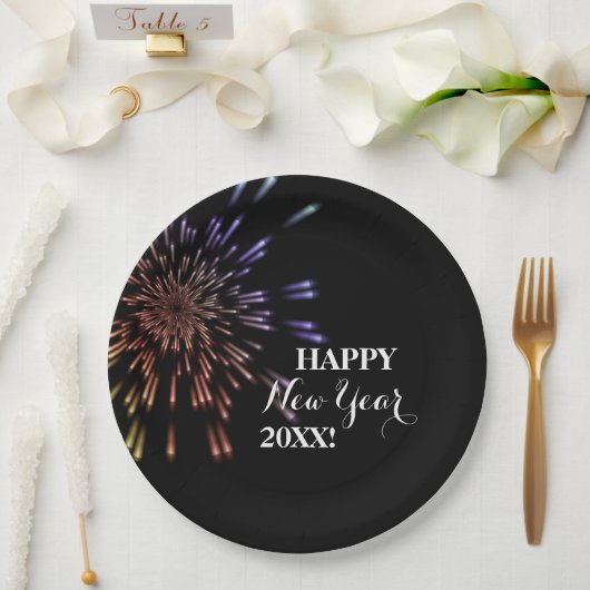 Assiettes En Carton Feux (Mariage)