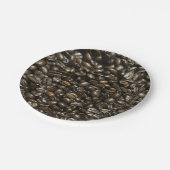 Assiettes En Carton Fèves de café (Angle)