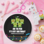 Assiettes En Carton Février 29th Leap Day, c'est mon anniversaire leap (Fête)