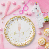 Assiettes En Carton Fiançailles Sip Sip Hooray | Bachelorette | Douche (Fête)