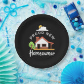 Assiettes En Carton Fier nouveau propriétaire (Fête)