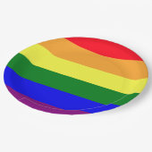 Assiettes En Carton Fierté LGBT (Angle)