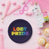 ASSIETTES EN CARTON FIERTÉ LGBT (Fête)