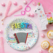 Assiettes En Carton Fiesta Accordion Danser Anniversaire (Fête)