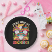 Assiettes En Carton Fiesta Avec Mes Gnomigos Gnome Cinco De Mayo (Fête)