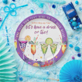 Assiettes En Carton FIESTA Cocktails Sur mesure (Fête)