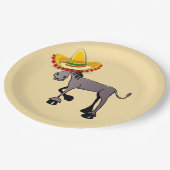 Assiettes En Carton Fiesta Donkey (Angle)