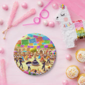 Assiettes En Carton Fiesta mexicaine (Fête)