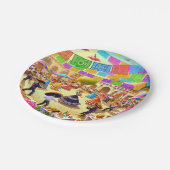 Assiettes En Carton Fiesta mexicaine (Angle)