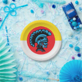 Assiettes En Carton Fièvre spartiate - Plaques en papier (Fête)