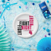 Assiettes En Carton Fight Night and Chill (Fête)