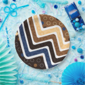 Assiettes En Carton Figures géométriques 2 (Fête)