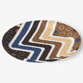 Assiettes En Carton Figures géométriques 2 (Angle)