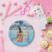 Assiettes En Carton Fille Bikini Thunder_Cove (Fête)
